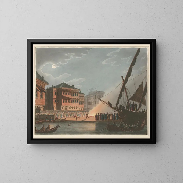Therapie - Luigi Mayer — gerahmtes Bild an der Wand