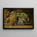 La Farce - Luigi Monteverde — gerahmtes Bild an der Wand