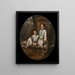 Alejandro e Luis Ferrant y Fischermans, i nipoti dei pittori - Luis Ferrant y Llausás — quadro incorniciato alla parete
