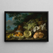The Afternoon Meal La Merienda - Luis Meléndez — framed artwork on a wall