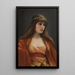 Junge Beduinenfrau - Luis Ricardo Falero — gerahmtes Bild an der Wand