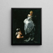 Pris dans la toile - Luis Ricardo Falero — gerahmtes Bild an der Wand