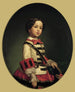 Cristina de Roncali et Gaviria die Kleine Marquise de Roncali - Luis de Madrazo y Kuntz — Ansicht des Kunstwerks