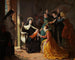 Erster Wunder der heiligen Theresia von Jesus, Auferstehung ihres Neffen Don Gonzalo Ovalle, Sohn ihrer Schwester Doña Juana de Ahumada - Luis de Madrazo y Kuntz — Ansicht des Kunstwerks