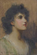 Une rêverie - Luke Fildes — vista dell’opera