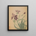 Iris Painting - Ma Yuanyu — framed artwork on a wall