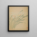Narcisse - Ma Yuanyu — gerahmtes Bild an der Wand