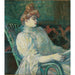 Riproduzione del dipinto Madame Marthe X - Bordeaux - Henri de Toulouse-Lautrec