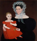 Madame Mayer e sua figlia - Ammi Phillips — vista dell’opera
