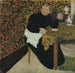 Madame Vuillard mit einer rosa Tasse - Édouard Vuillard — Ansicht des Kunstwerks