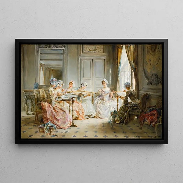 MadeleineJeanne Lemaire - The embroidery class.webp