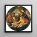 Madonna del Magnificat - Seguace di Botticelli — quadro incorniciato alla parete