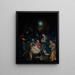 Die Geburt Christi - Maerten de Vos — gerahmtes Bild an der Wand