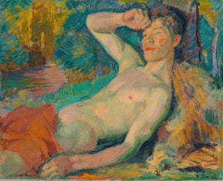 Magnus Enckell - Awakening Faun.webp