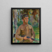 Der Jäger im Wald Gunnar Arnkil - Magnus Enckell — gerahmtes Bild an der Wand