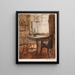 Innenraum - Magnus Enckell — gerahmtes Bild an der Wand