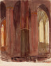 Die Kathedrale stürzt ein - Magnus Enckell — Ansicht des Kunstwerks