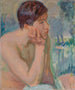 Verloren in seinen Gedanken - Magnus Enckell — Ansicht des Kunstwerks