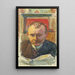 Portrait von Edvard Richter - Magnus Enckell — gerahmtes Bild an der Wand