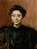 Portrait der Bildhauerin Madeleine Jouvray - Magnus Enckell — Ansicht des Kunstwerks