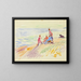 Küstenlandschaft - Magnus Enckell — gerahmtes Bild an der Wand