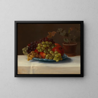 Magnus Von Wright - Grapes And Apples.webp