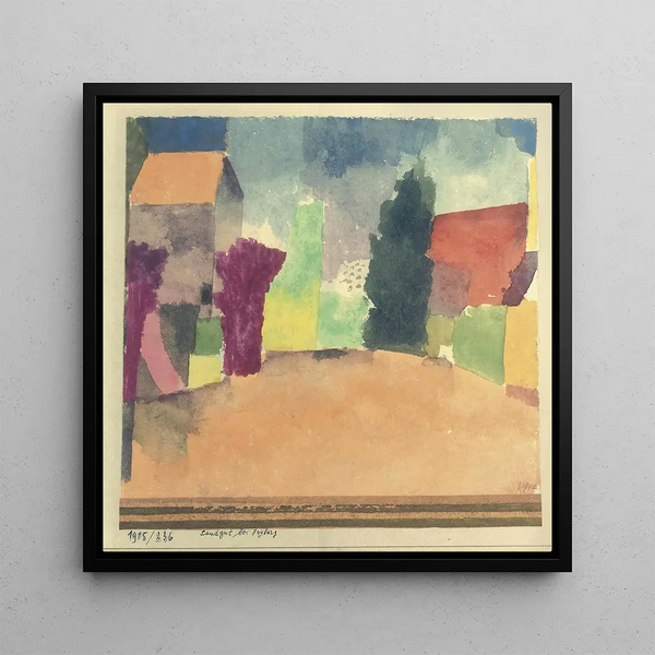 Maison de campagne près de Fribourg - Paul Klee