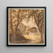 Maison de paysan dans l'Oberland bernois - Franz Niklaus König — framed artwork on a wall