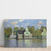 Reproduction of the painting Houses by the Zaan River - Claude Monet
