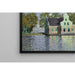 Reproduction of the painting Houses by the Zaan River - Claude Monet