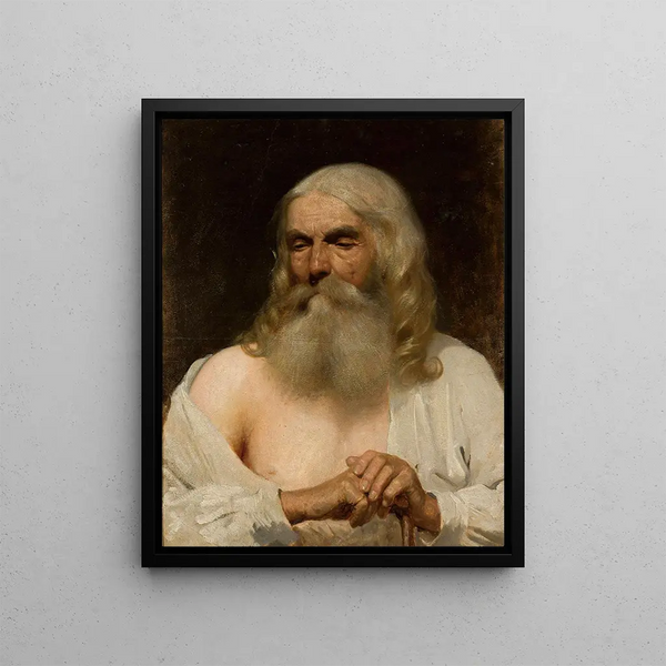 Maksymilian Gierymski - Bust of an old man.webp