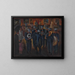 Orchestre des orphelins de Harlem - Malvin Gray Johnson — quadro incorniciato alla parete