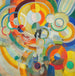 Mange de cochons - Robert Delaunay — Ansicht des Kunstwerks