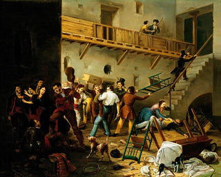 La Rixe - Manuel Cabral Aguado Bejarano — Ansicht des Kunstwerks