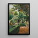 Un jardin à Séville - Manuel García y Rodríguez — quadro incorniciato alla parete