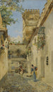 Une ruelle sévillane - Manuel García y Rodríguez — vista dell’opera