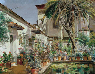 Manuel Garca y Rodrguez - First Atrium of Santa Paula Convent Seville.webp
