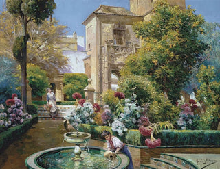 Manuel Garca y Rodrguez - The Alcazar Gardens Seville.webp