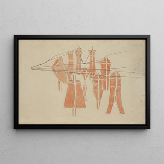 Marcel Duchamp - Cimitire des uniformes et livres No 2 The Bachelors and Nine Malic Moulds.webp
