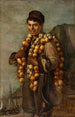 Der Zwiebelhändler von der Riviera - Marcellin-Gilbert Desboutin — gerahmtes Bild an der Wand