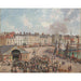 Riproduzione del dipinto Mercato del pesce - Camille Pissarro