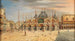 Venice painting, view of St. Mark's Square - Marco Grubas — artwork view