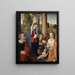 La Natività del Cristo - Marco Palmezzano — quadro incorniciato alla parete