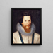 Portrait painting of Robert Devereux, Second Earl of Essex - Marcus Gheeraerts the Younger — framed artwork on a wall