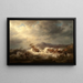 Shipwreck - Marcus Larson — framed artwork on a wall