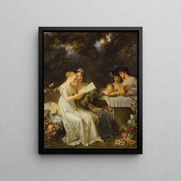 Marguerite Grard - The Reading Of The Gazette.webp