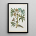 Caterpillars and insects with foliage - Maria Sibylla Merian — framed artwork on a wall