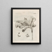 The Miraculous Transformation of Caterpillars and the Strange Food of Flowers Pl081 - Maria Sibylla Merian — framed artwork on a wall