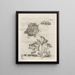 The Miraculous Transformation of Caterpillars and the Strange Food of Flowers Pl098 - Maria Sibylla Merian — framed artwork on a wall