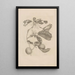 Dissertatio de generatione et metamorphoses des insectes surinamens Pl43 - Maria Sibylla Merian — framed artwork on a wall